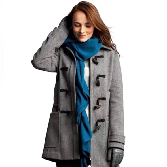 Banana Republic Jackets & Blazers - Banana Republic Women's Wool Toggle Coat Dark
Gray Size M